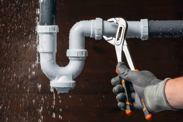 Professional Gas Line Repair technician working in Crane, MO